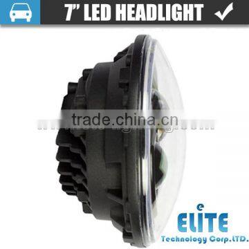 High Power Waterproof IP67 Hi/Lo Beam 4800LM Led Angle Eye 7'' Headlight Jeep photo-4
