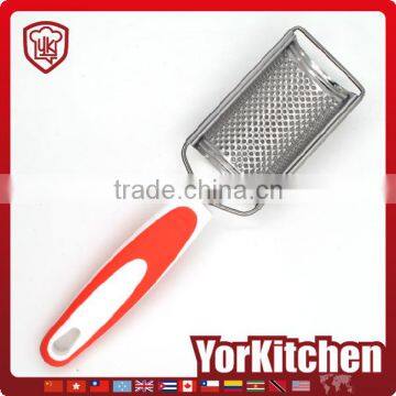 Unique design TPR handle Best Quality Stainless steel garlic grater plate wholesale