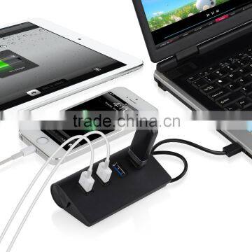 High Speed 4 Ports USB 3.0 Hub Portable Aluminum Hub New for Aple Macbook Air PC Laptop photo-5