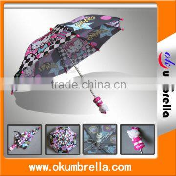 Children umbrella cartoon umbrella Hello kitty umbrella