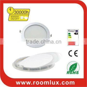 High lumen LED round panel ceiling light 10W Dia180X15mm