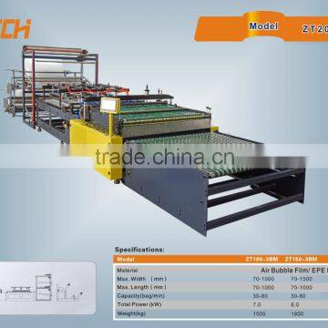 Ztech Brand EPE Foam and Air Bubble Bag Making Machine photo-5