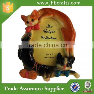 Lovely Cat Resin Animal Figurine For Home Decoration photo-5