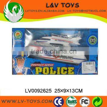 battery operated police ship toys