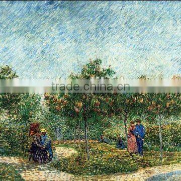 Famous painting The Voyer d'Argenson Park in Asnieres