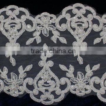 hotsale new style new design embroidery lace trim