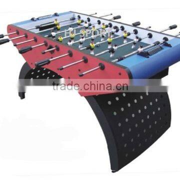 Rainbow leg MDF babyfoot soccer table / foosball soccer table for sale