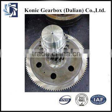 Machinery steel spline gear shaft custom wheel made in china