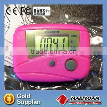 LCD display multifunction pedometer