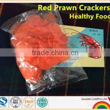 Various High Quality Fried Red Prawn Crackers Popular All Over The World