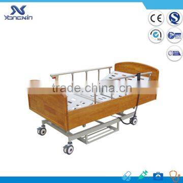 Electrical adjustable wood medical hospital bed YXZ-C-005