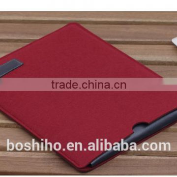 2016 hot sale Felt Sleeve Carrying bag Ultrabook Laptop bag case for Apple Macbook Red