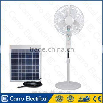 Carro Electrical 16inch 12v 15w solar fan and light DC-12V16C6