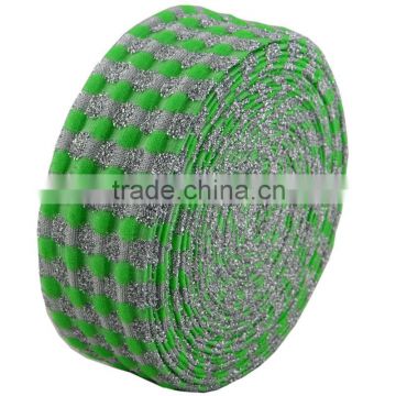 jacquard weave level A nap kitchen sponge scrubber material