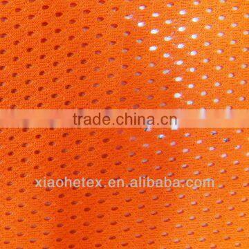 100%polyester Fluorescent/high Visibility Color Mesh Fabric