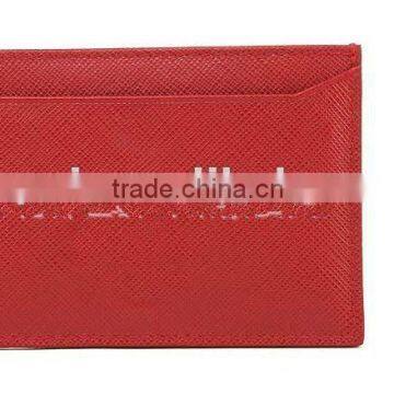 mens red passport pu card holder