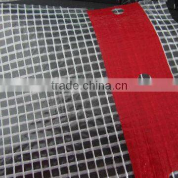 scaffold cover transparent mesh pe tarpaulin,clear mesh pe canvas tarps for construction protective