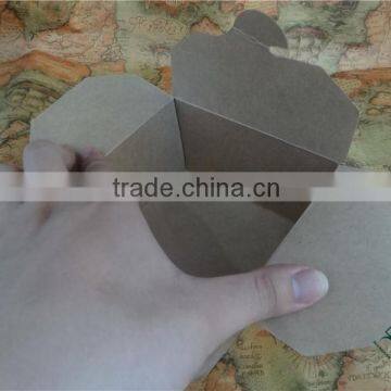 Take Out Brown Food Grade Kraft Paper Noodle Box Design photo-3