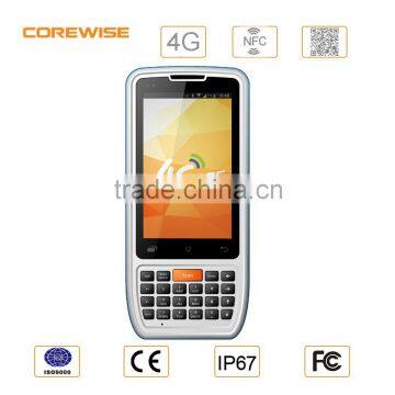 IP67 rugged android mobile industrial tablet device barcode reader for transit depot