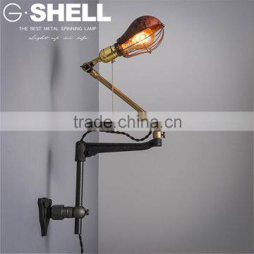 Antique Vintage Adjustable Wall Light Wall Lamp for Bedroom or Hotel photo-2