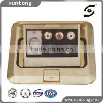 electrical open type floor plug mulitimedia socket