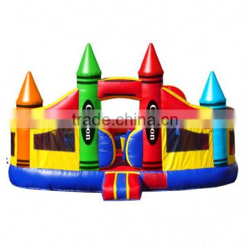 Crayon Toddler Slide Combo inflatable playground