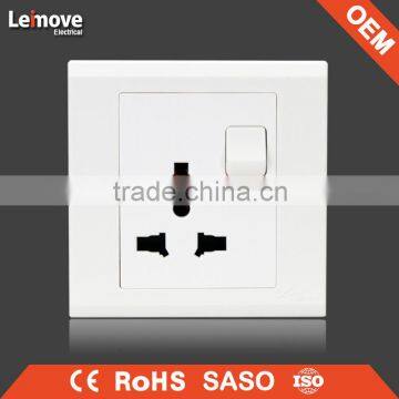 High Quality Frosted Faceplate PC White Two Gang One Way Swtich Two Gang Two Way Switch photo-5