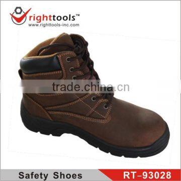 RIGHTTOOLS RT-93028 Genuine Leather High ankle safety shoes