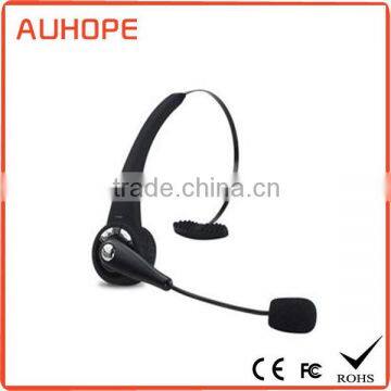 Multi-point 5 hours talk time single side supra-aural micro bluetooth headphone