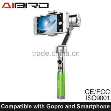 Aibird New Style Wireless Control Stabilizer Gimbal for Smartphones and go Pro