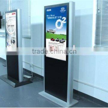 Indoor 55inch HD retail lcd display screen lcd totem display electronic screen for shopping plaza