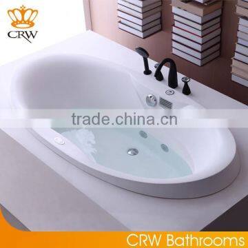 CRW CZI083S Quality Corner Luxury Acrylic Bathtub