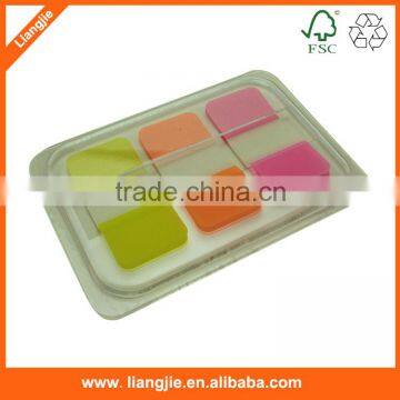 Plastic Label sticker , neon PET sticky index, color acrylic sheet