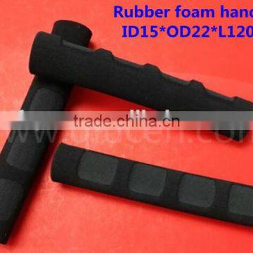 sofe rubber handle using lifting/rubber handle use in gym/lifting handle foam