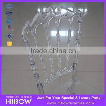 transparent wedding chair, royal chair H009