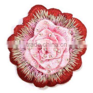 2013 fashion handmade flower with beads