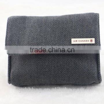 Gray mini cosmetic bag for promotion