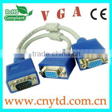 Nickel Plated Vga Cable Audio Video Cables