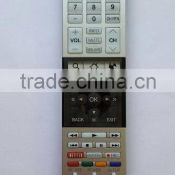 High Quality Golden 59 Keys CT-90428 LCD/LED TV Remote Control used for TOSHIBA