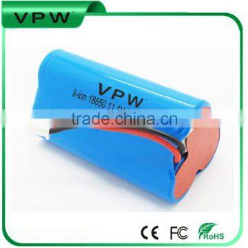 China golden supplier for solar storage 11.1v li-ion battery pack 5200mah