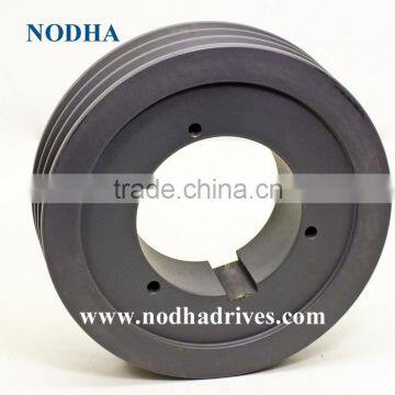 5V sheave with split taper bushing, cast iron sheave