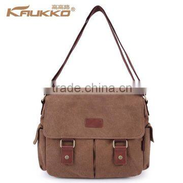 3 Colors Leather Messenger Bag Men Canvas Sling Bag Bike Messenger Bag Tablet Messenger Bag For Men