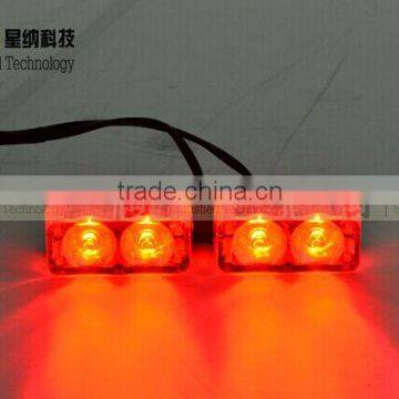 4PCS led ambulance 12V-24V flashing grill light