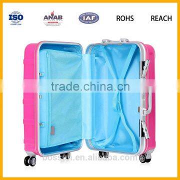 New Dasign Women and Men Bright Color Trolley Handle PC Travel Luggage photo-2