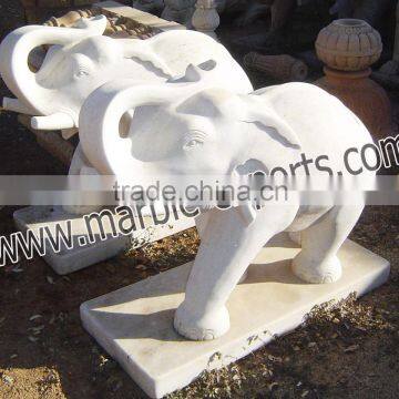 White Elephant Sculpture