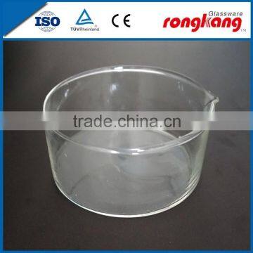 Quartz glass evaporating dish