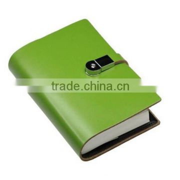 Fashion Usb Notebook High Quality Leather Notebook