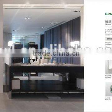 Compact board ,aluminum whole public toilet partition