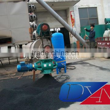 whole equipemt charcoal making machine with conveyor and airlock