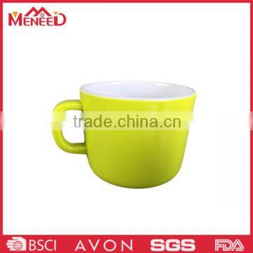 Two tone AAA 10oz china good price cup with SGS certificated